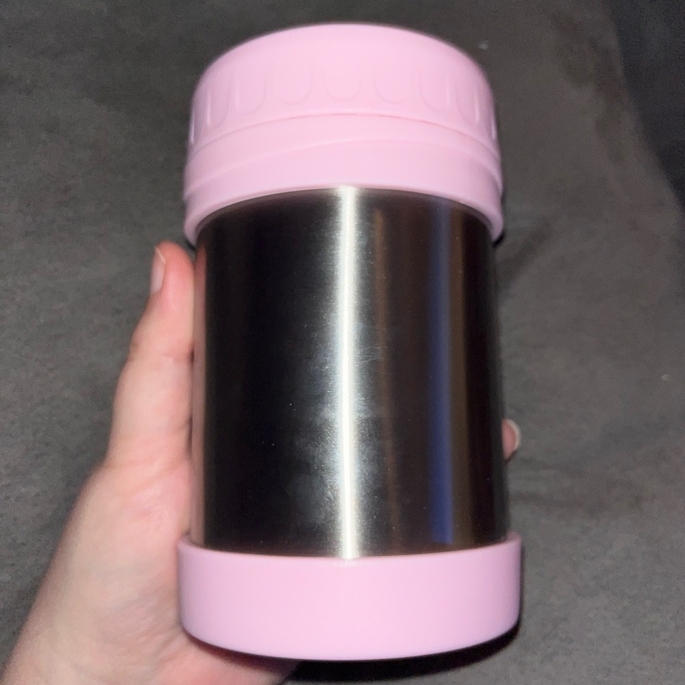 🆕 Mainstays 350ml Food Jar PINK Stainless steel Thermos